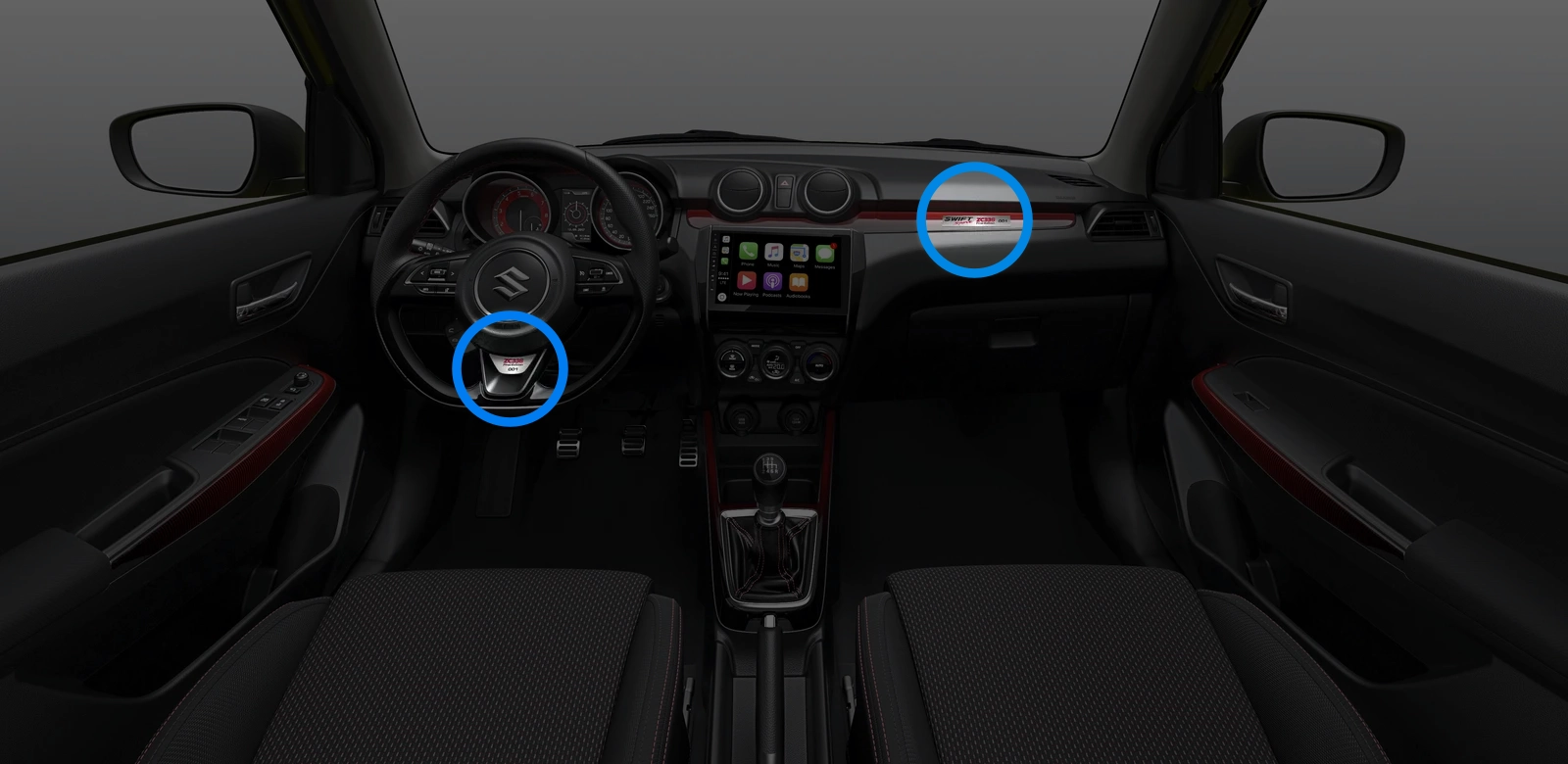 Interior sofisticado de doble tono